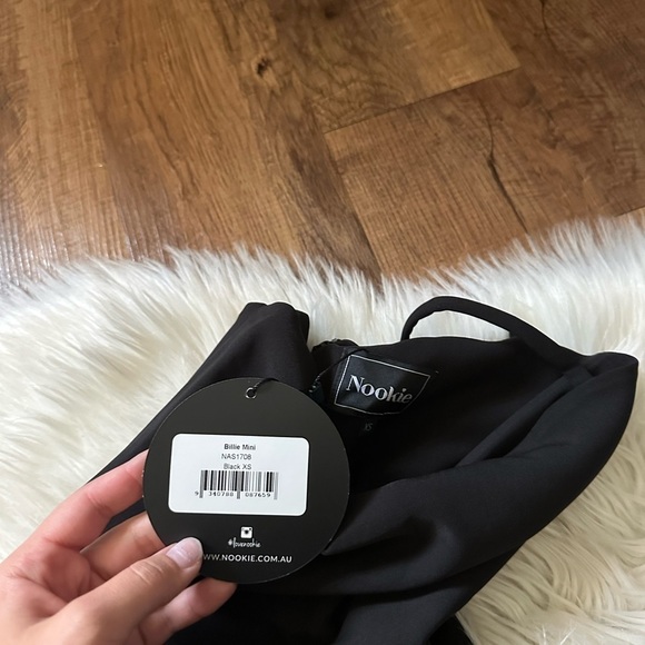 NOOKIE Billie Mini Dress Black - Picture 4 of 4